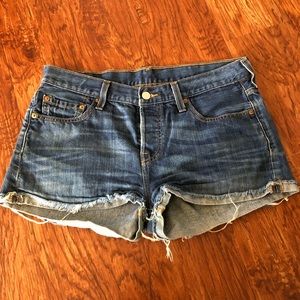 Levi’s 501 cutoff shorts size 27